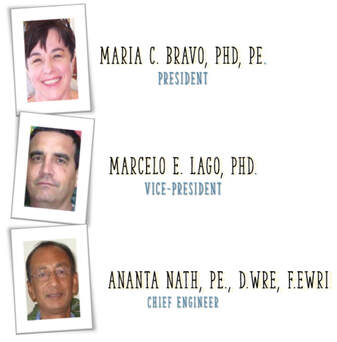 Maria Bravo, Marcelo Lago, and Peter Degolian